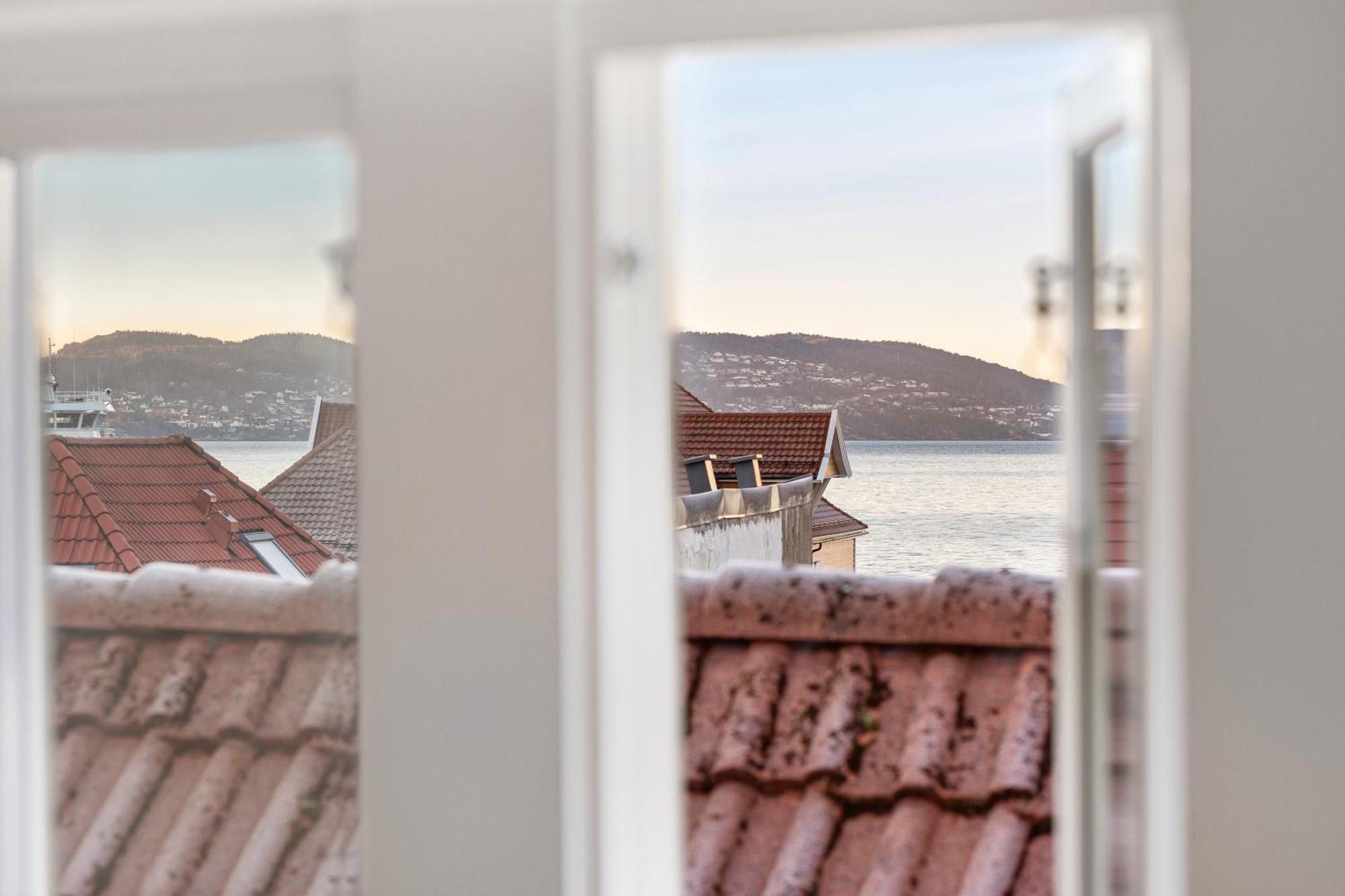 Appartamento Modern Penthouse With A View - Behind Bryggen Bergen Esterno foto